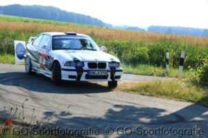 Thüringen-Rallye 2016 Heilborn/Melde BMW E36 "IHR-FINANZFACHMANN.DE"