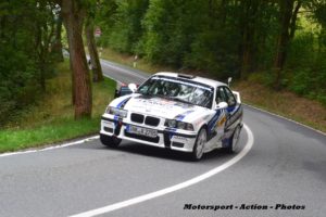 Ostlegenden Leuchtenburg Bergrennen Kahla 2018 - Nick Heilborn BMW M3, Rallye-Taxi